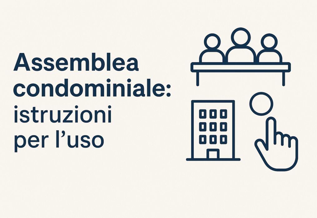Assemblea condominiale: istruzioni per l’uso